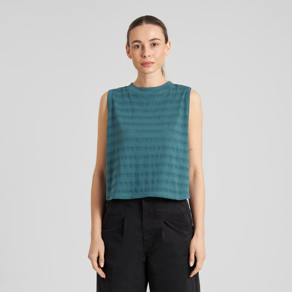 Top Namsos Lace Mediterranea Green