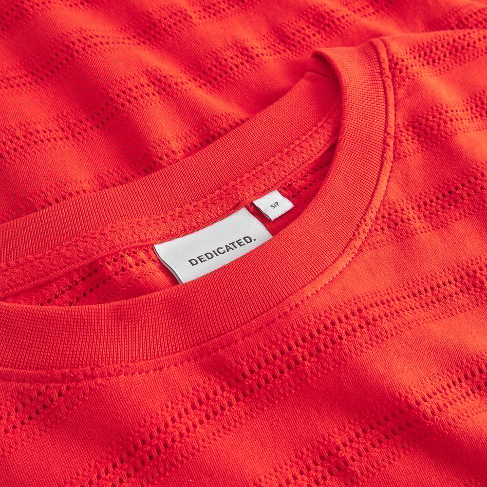 T-shirt Vadstena Lace Grenadine Red