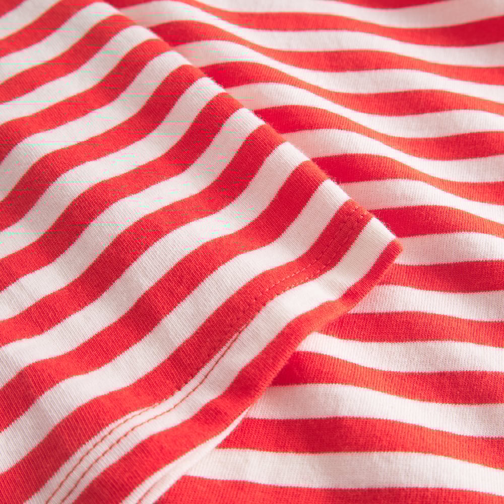 Top Humledal Stripes Grenadine Red
