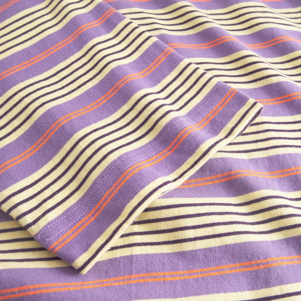 T-shirt Vadstena Retro Stripe Haze Purple