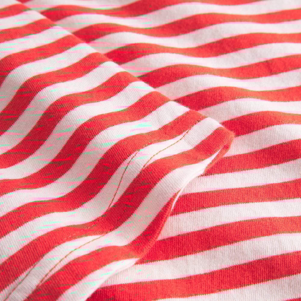 Top Namsos Stripes Grenadine Red