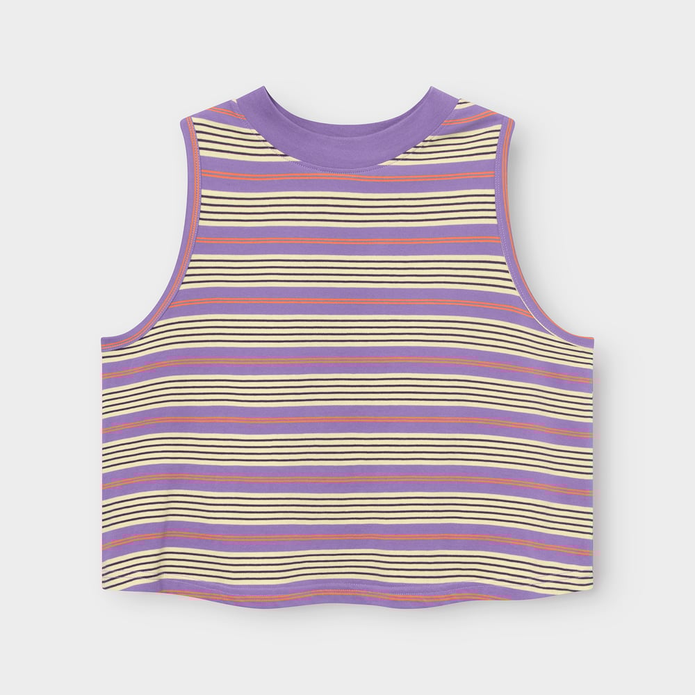 Top Namsos Retro Stripe Haze Purple