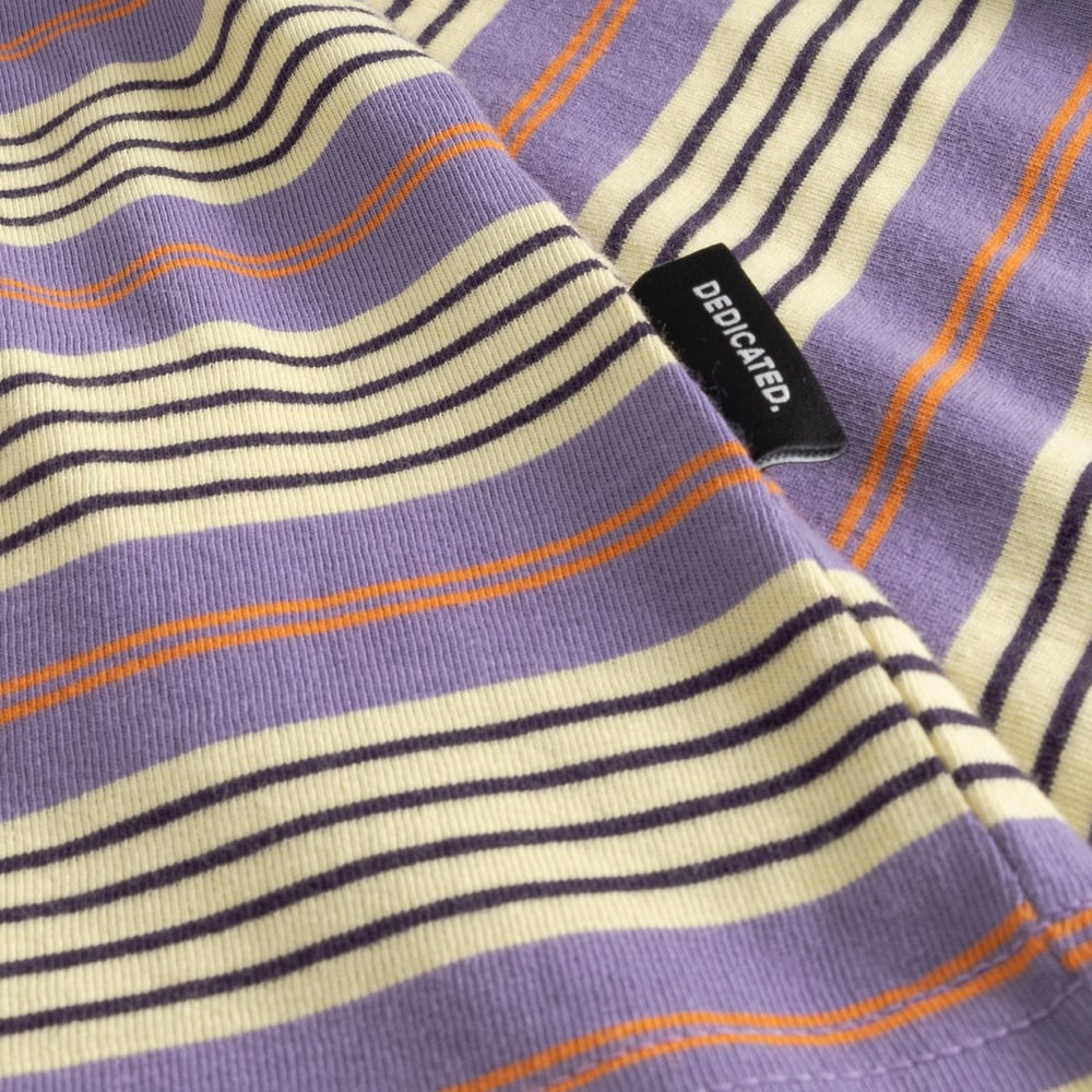 T-shirt Gustavsberg Retro Stripe Haze Purple