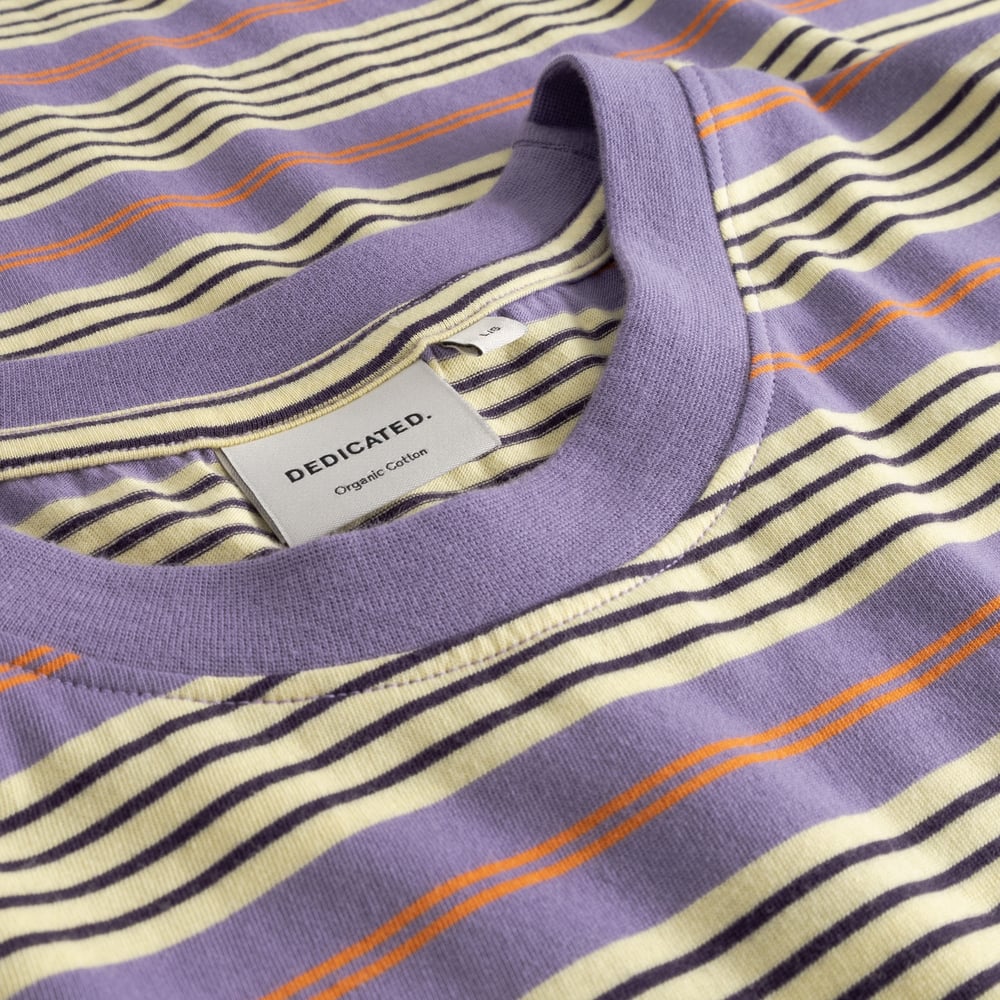 T-shirt Gustavsberg Retro Stripe Haze Purple
