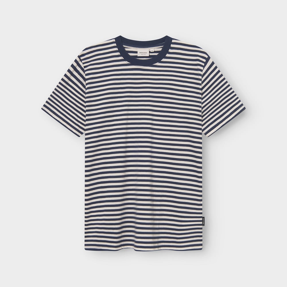 T-shirt Stockholm Stripes Insignia Blue