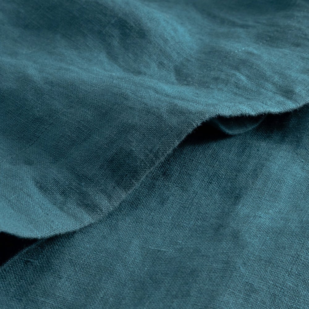 Pants Vickleby Linen Mediterranea Green