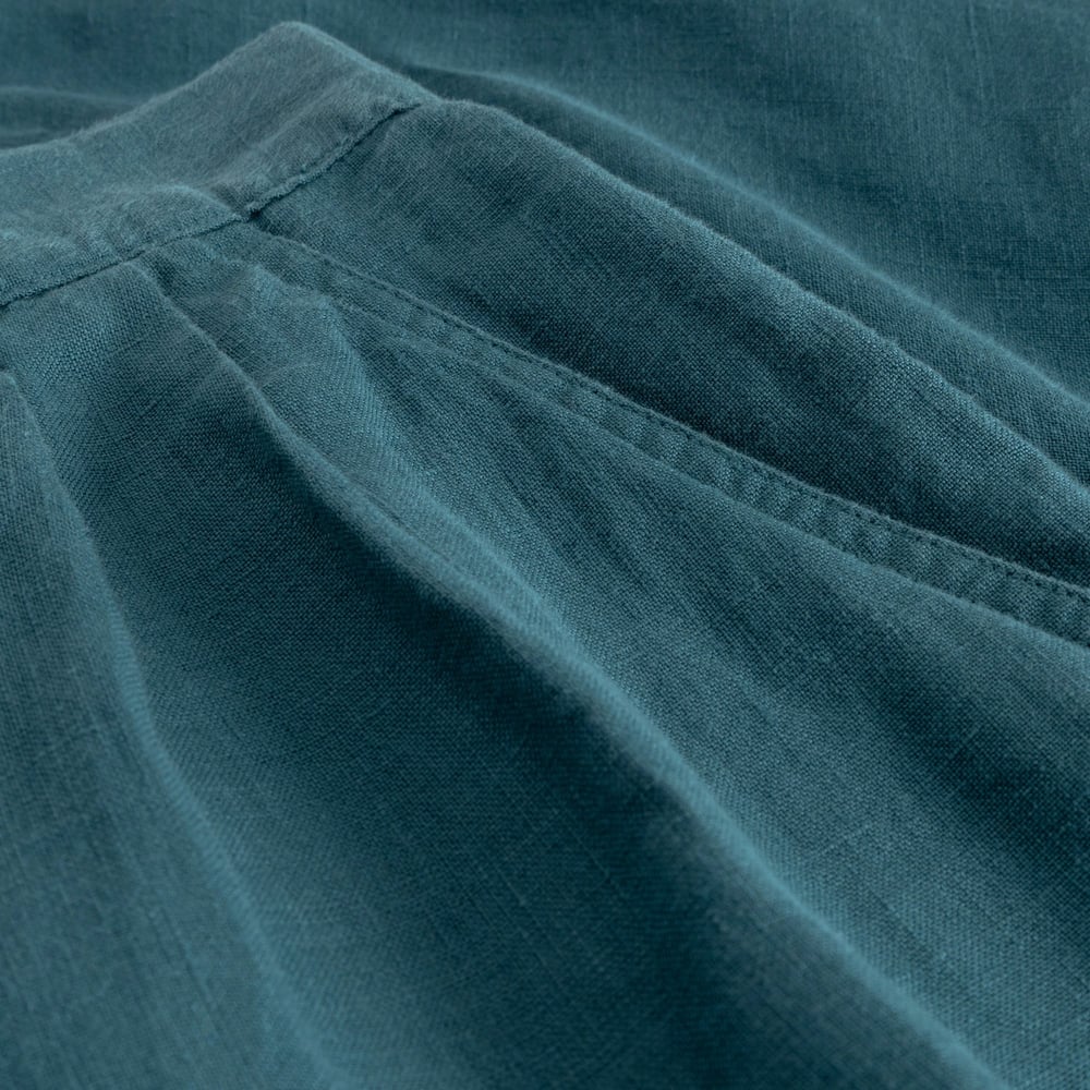 Shorts Djupvik Linen Mediterranea Green