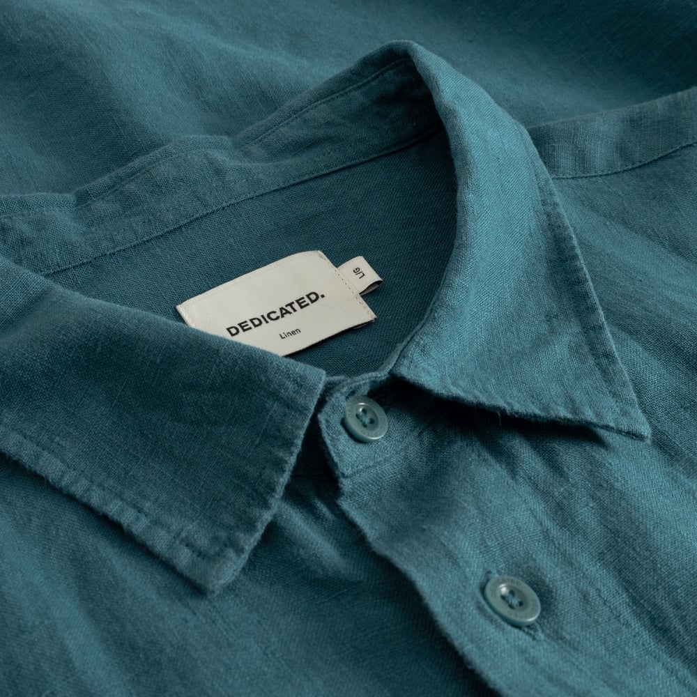 Shirt Rute Linen Mediterranea Green