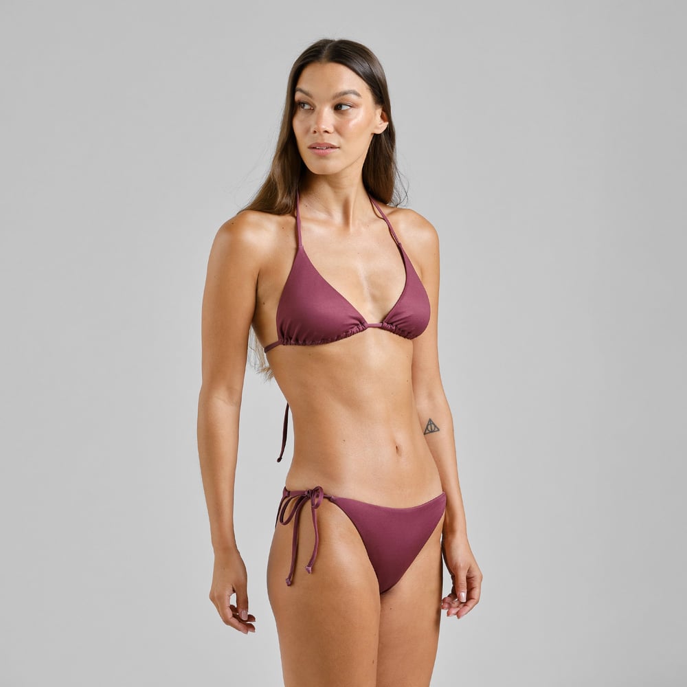 Bikini Bottom Gopa Burgundy