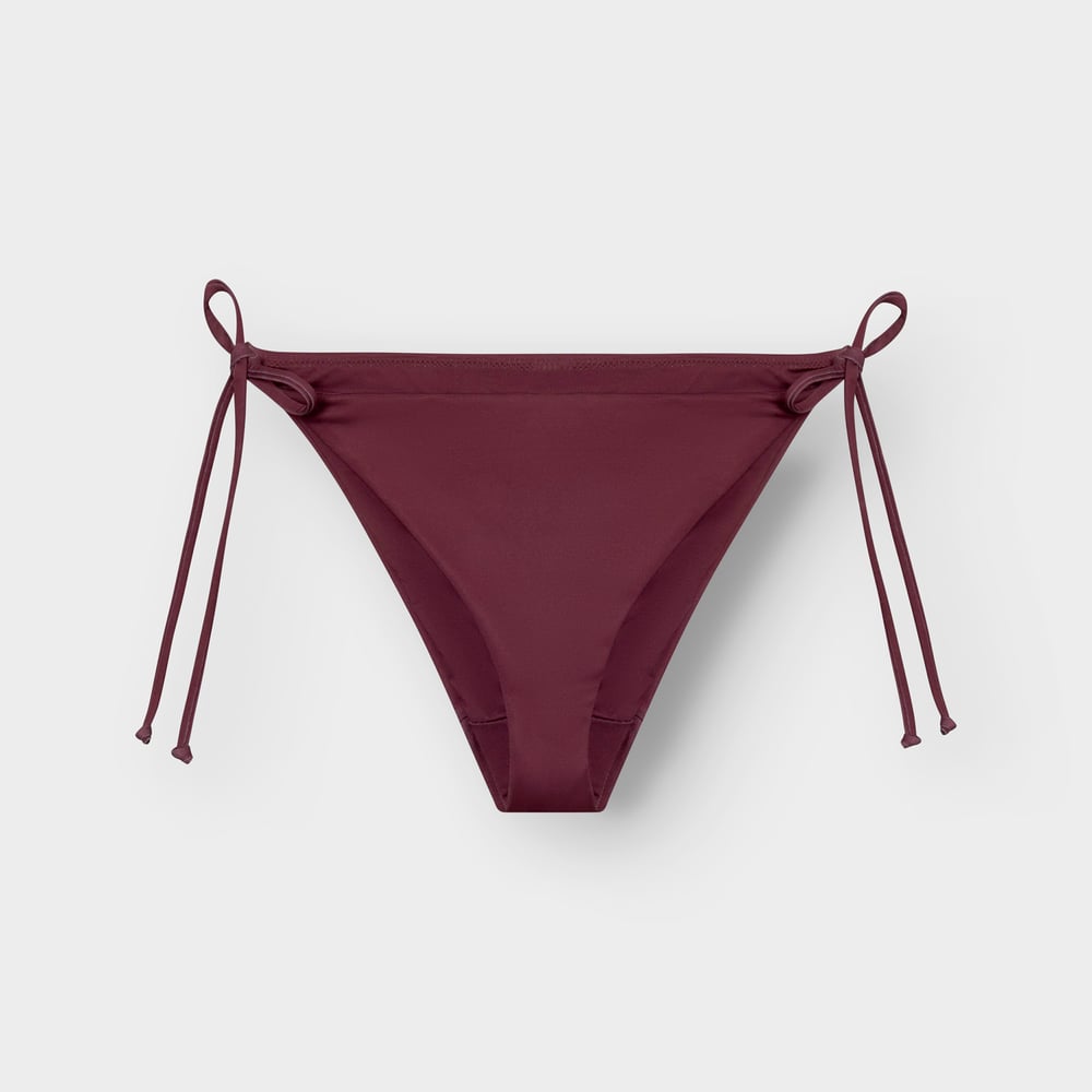 Bikini Bottom Gopa Burgundy