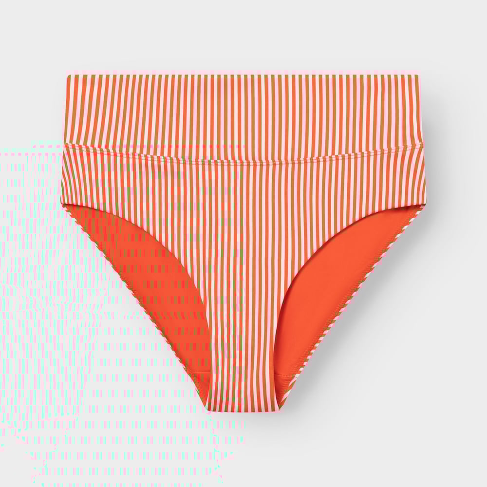 Bikini Pants Slite Thin Stripe Grenadine Red