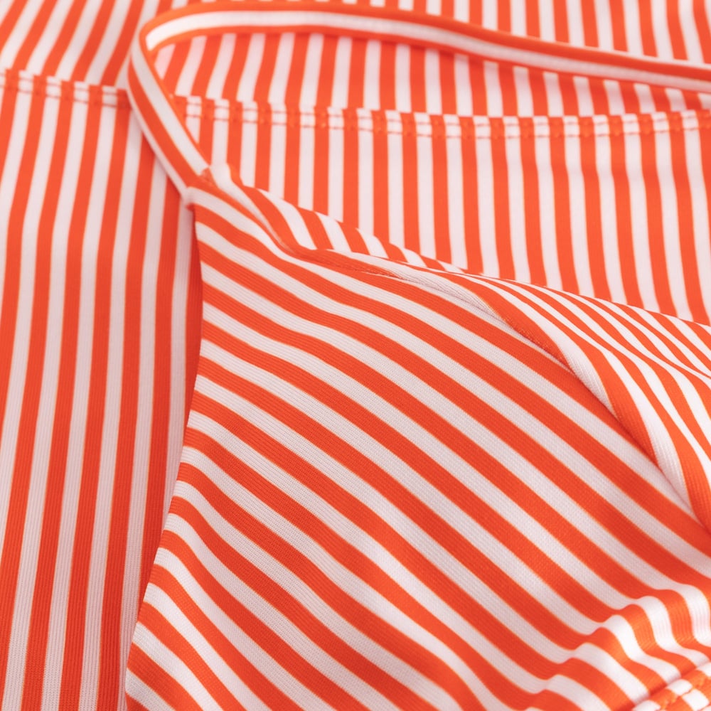 Bikini Top Alva Thin Stripe Grenadine Red