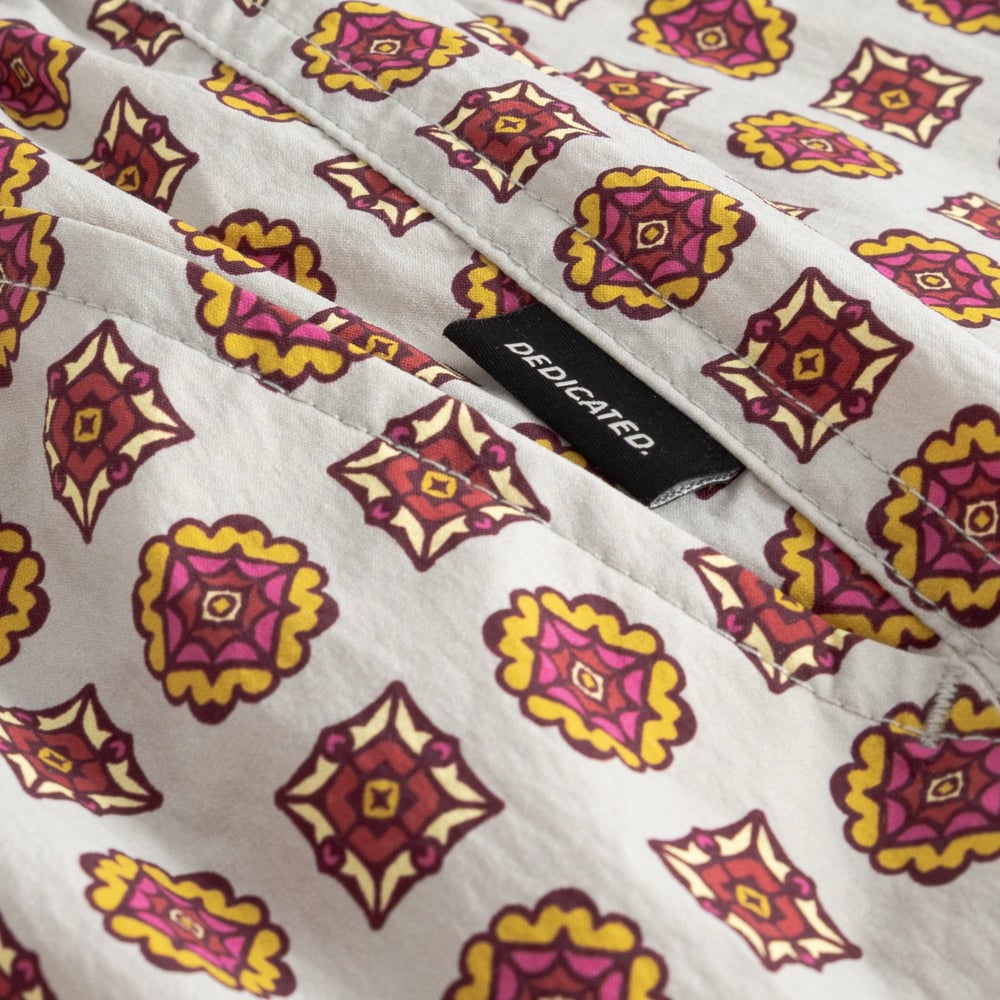 Swim Shorts Birka Medallion Checks Multi Color