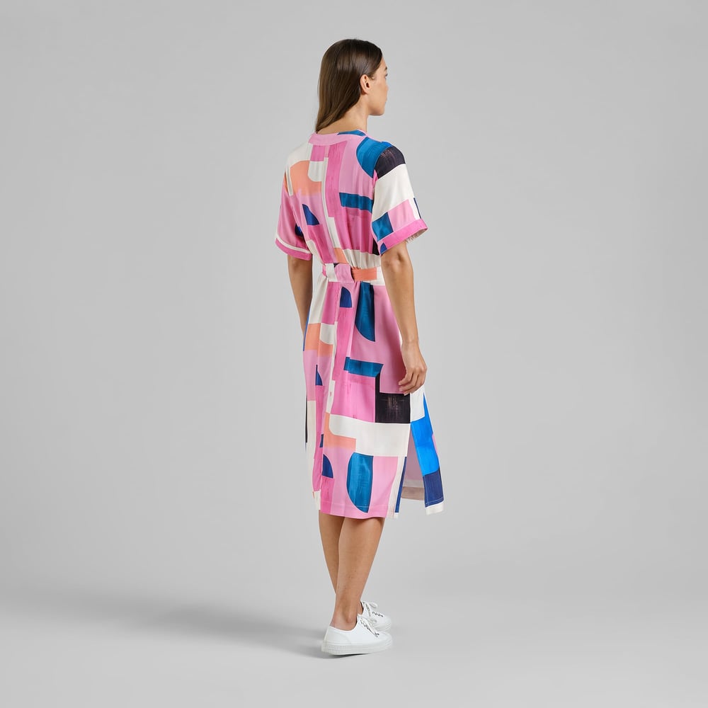 Dress Kallvik Abstract Block Multi Color