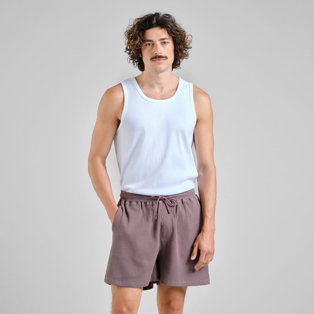 Shorts Essingen Waffle Sparrow Brown