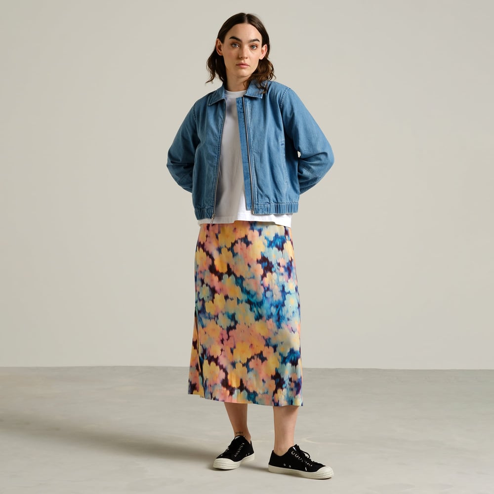 Skirt Viken Ikat Field Multi Color