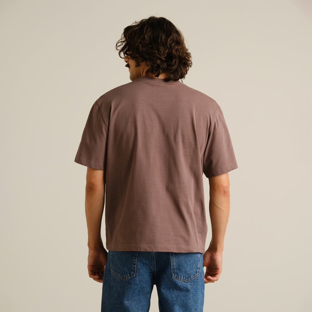 Oversized T-shirt Skanstull Sparrow Brown