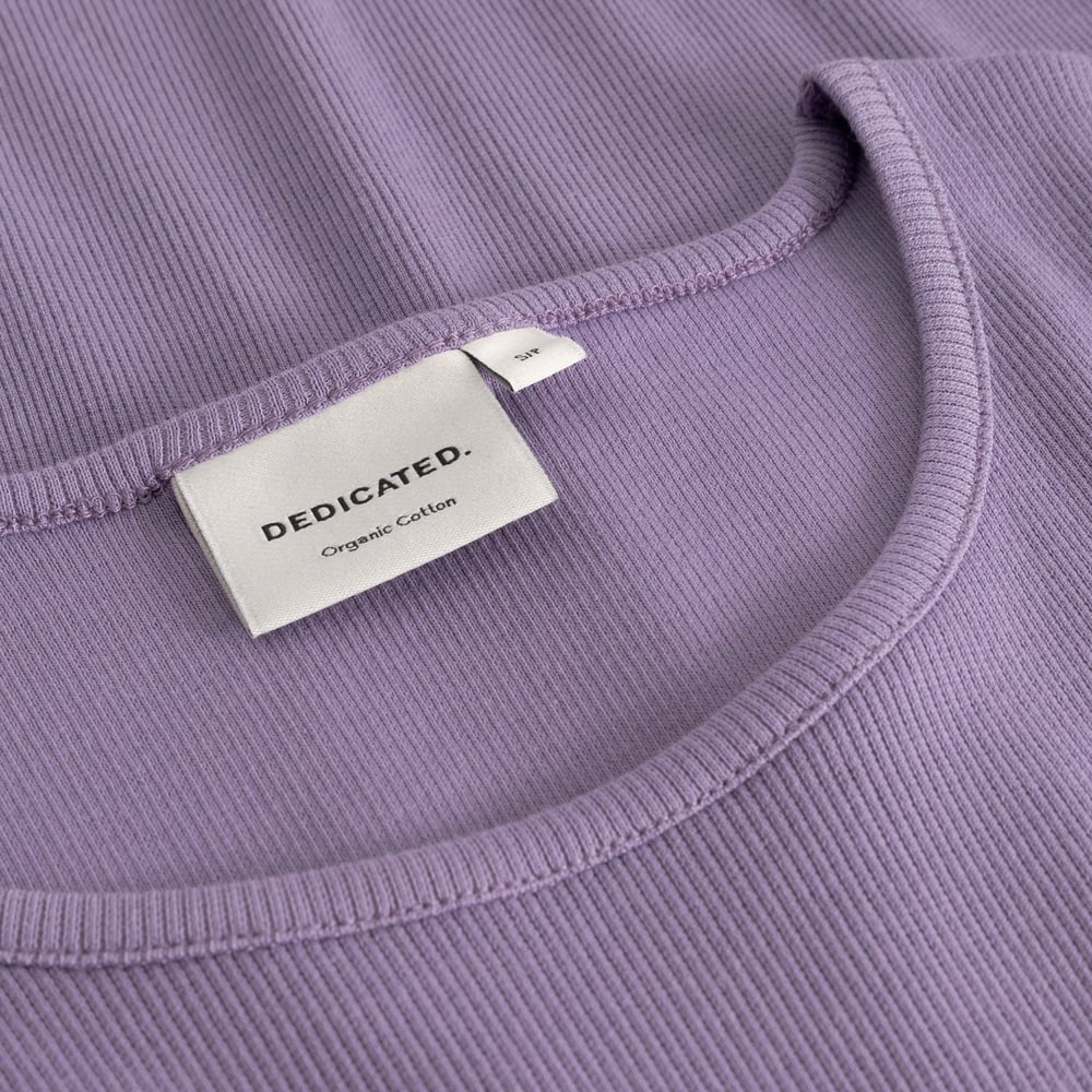Rib Top Ven Haze Purple