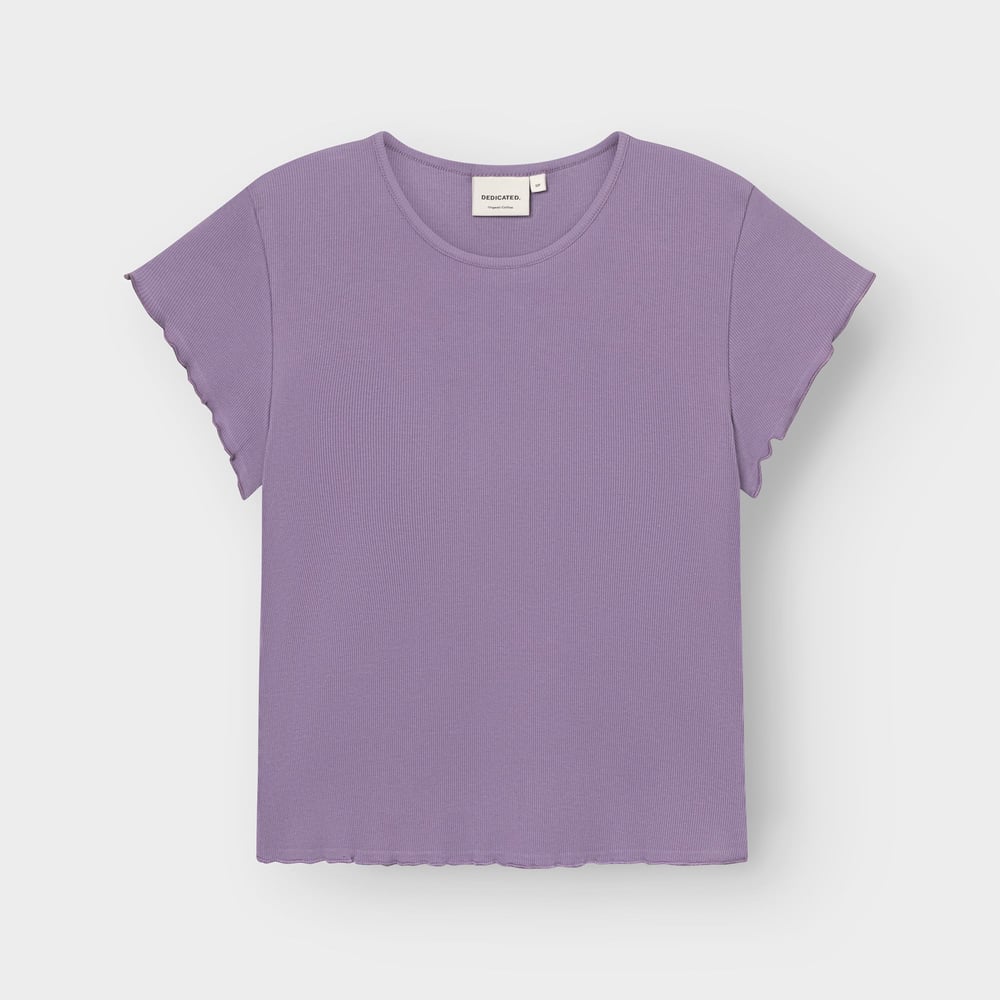Rib Top Ven Haze Purple