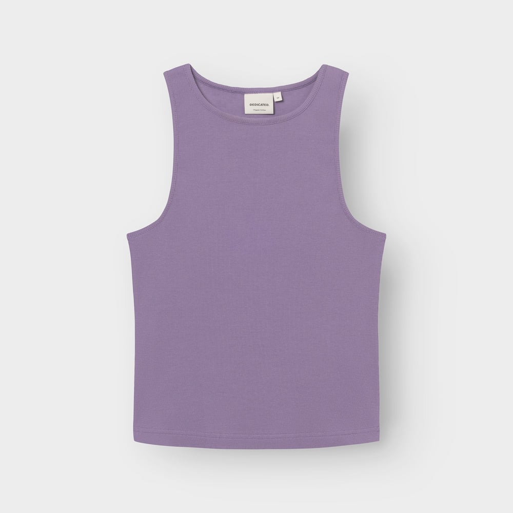 Rib Top Valdermarsvik Haze Purple