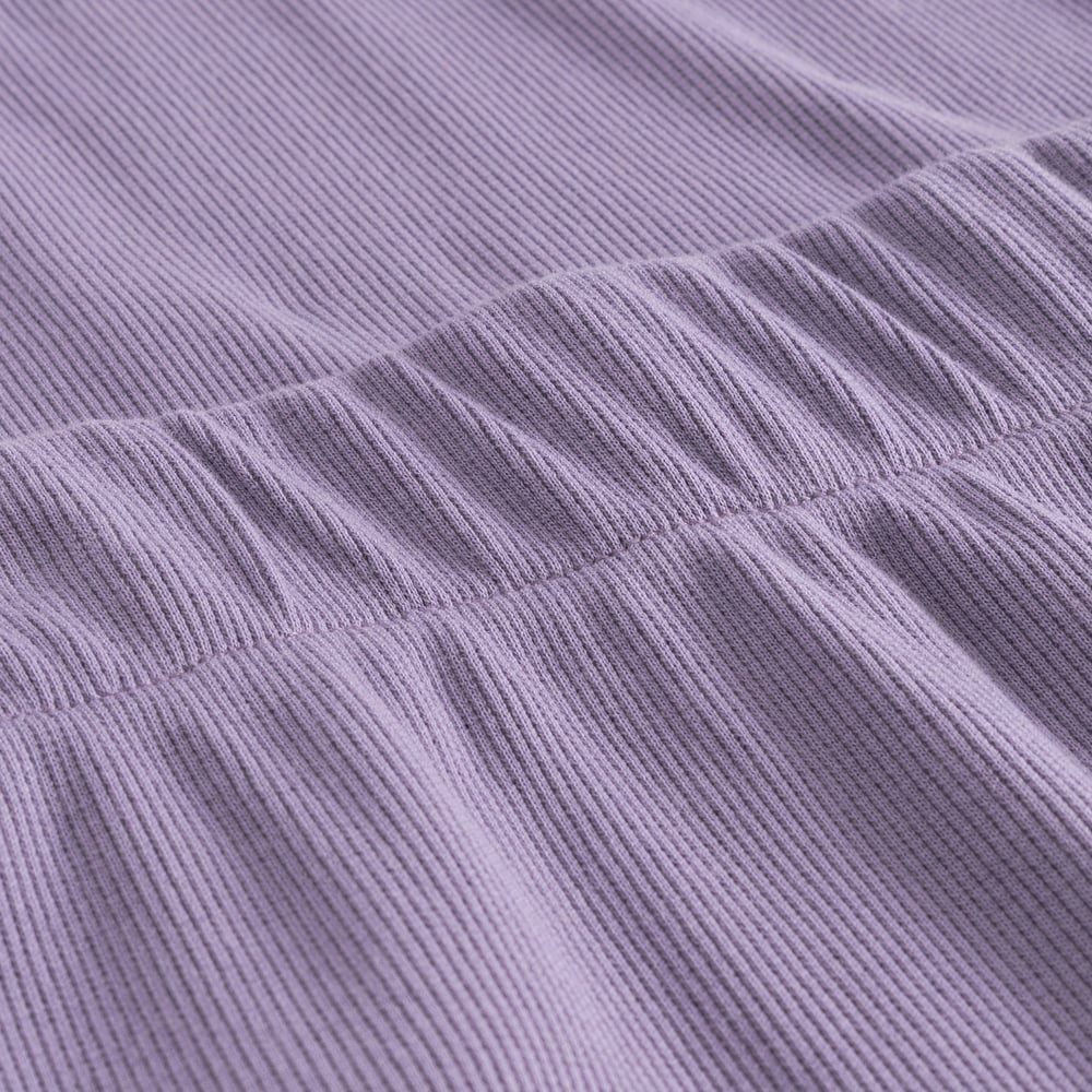 Rib Skirt Kvarnvik Haze Purple