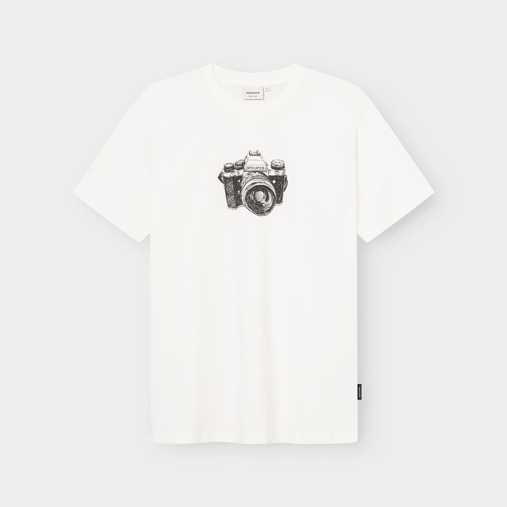 T-shirt Stockholm Analog Camera Off-White