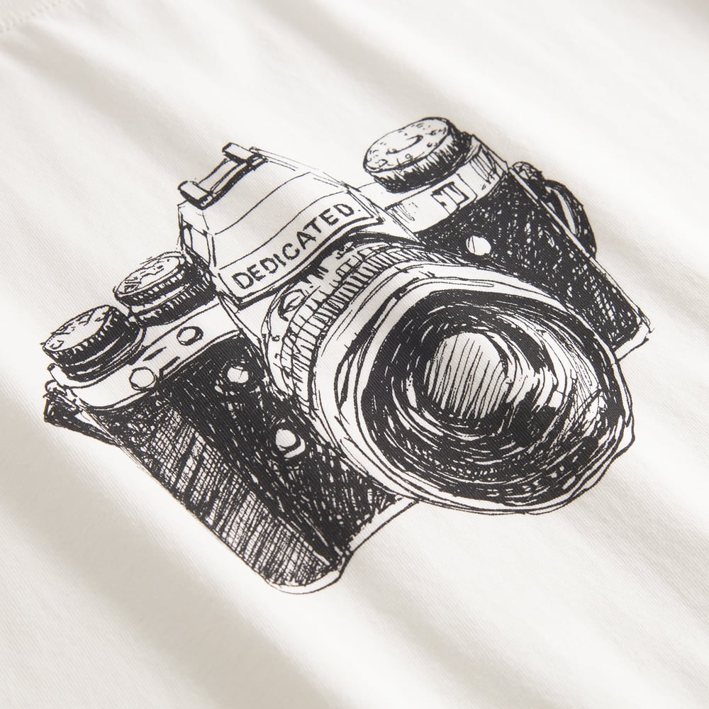 T-shirt Stockholm Analog Camera Off-White