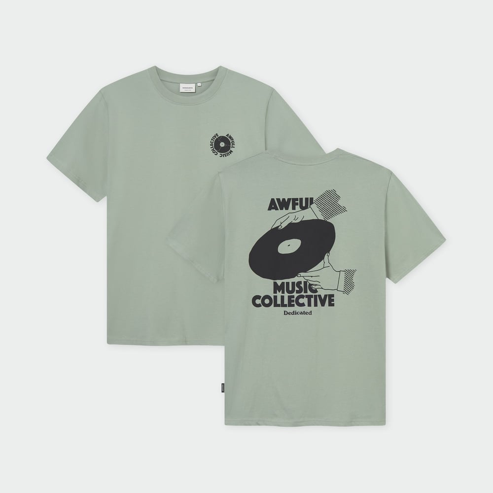 T-shirt Stockholm Awful Music Iceberg Green