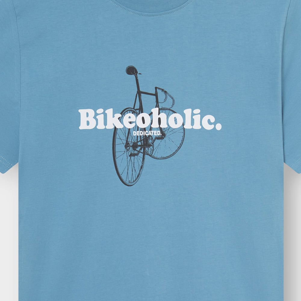 T-shirt Stockholm Bikeoholic Niagara Blue