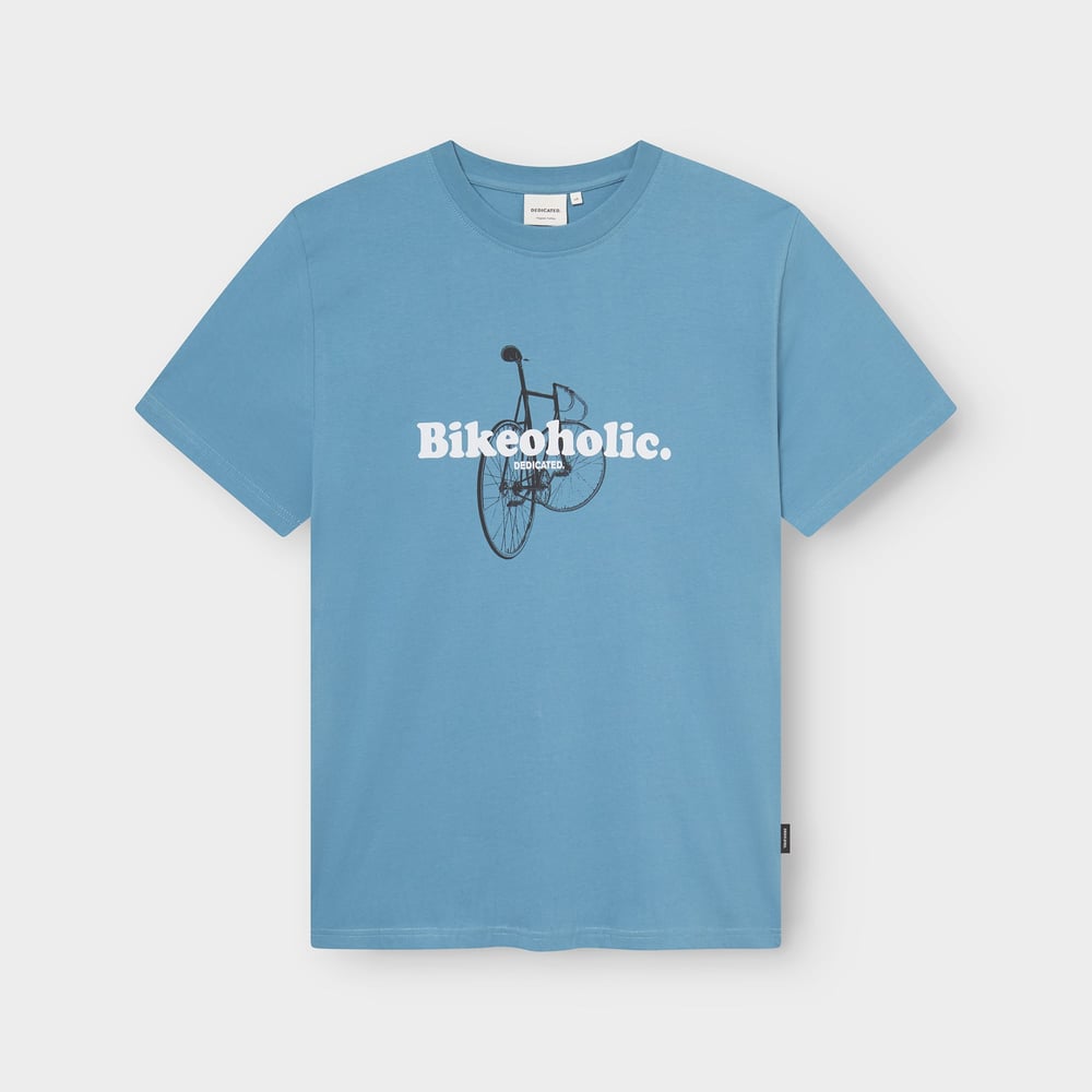 T-shirt Stockholm Bikeoholic Niagara Blue