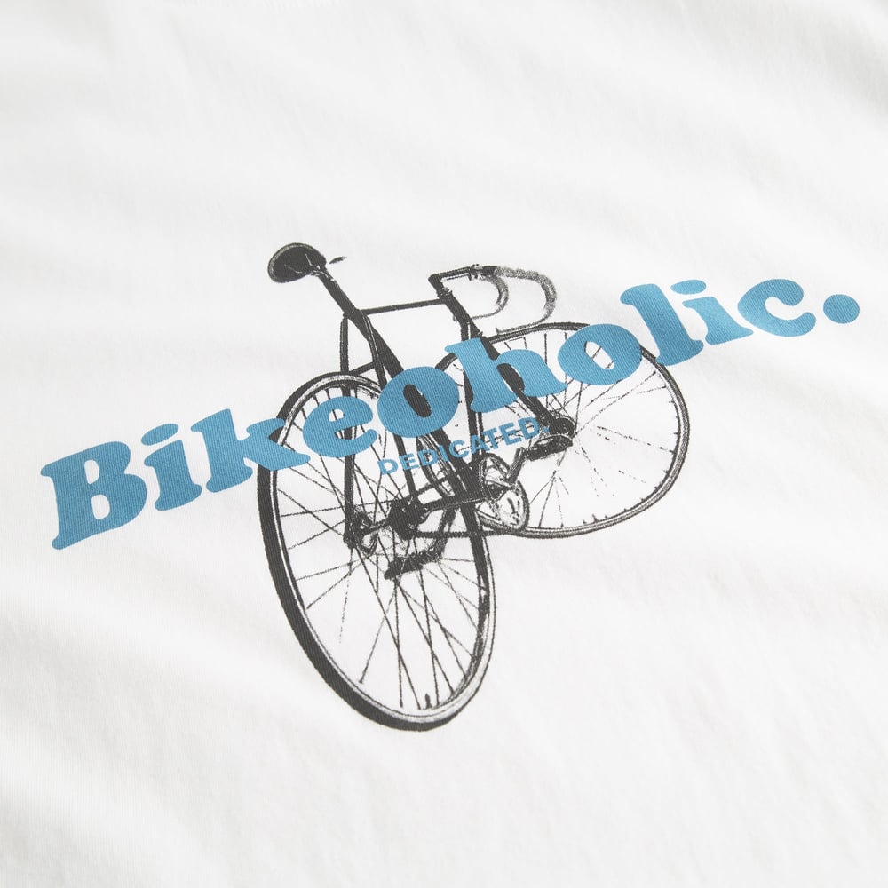 T-shirt Stockholm Bikeoholic White