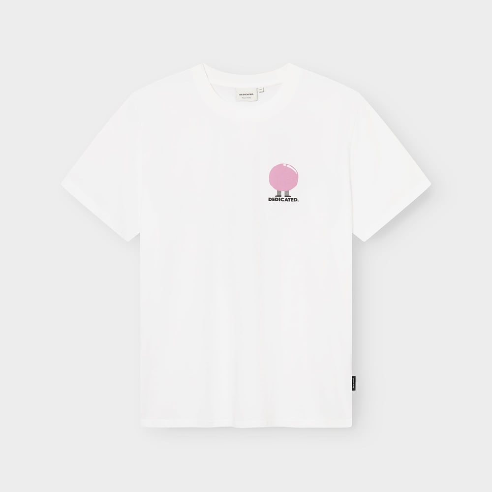T-shirt Stockholm Bubblegum Champ White