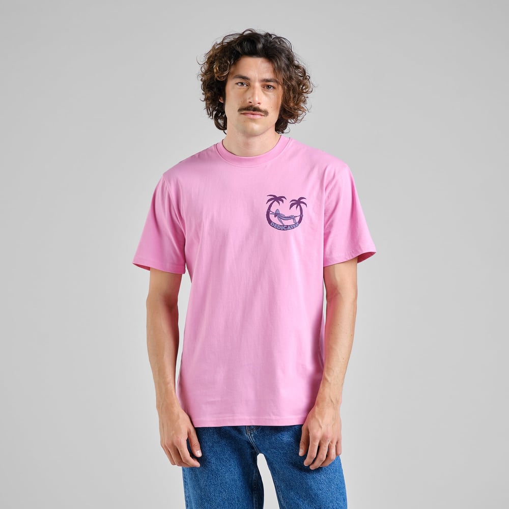 T-shirt Stockholm Dedicated Hammock Moonlite Pink