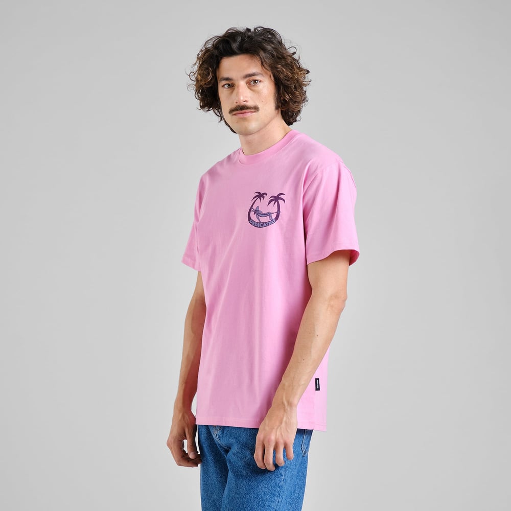 T-shirt Stockholm Dedicated Hammock Moonlite Pink