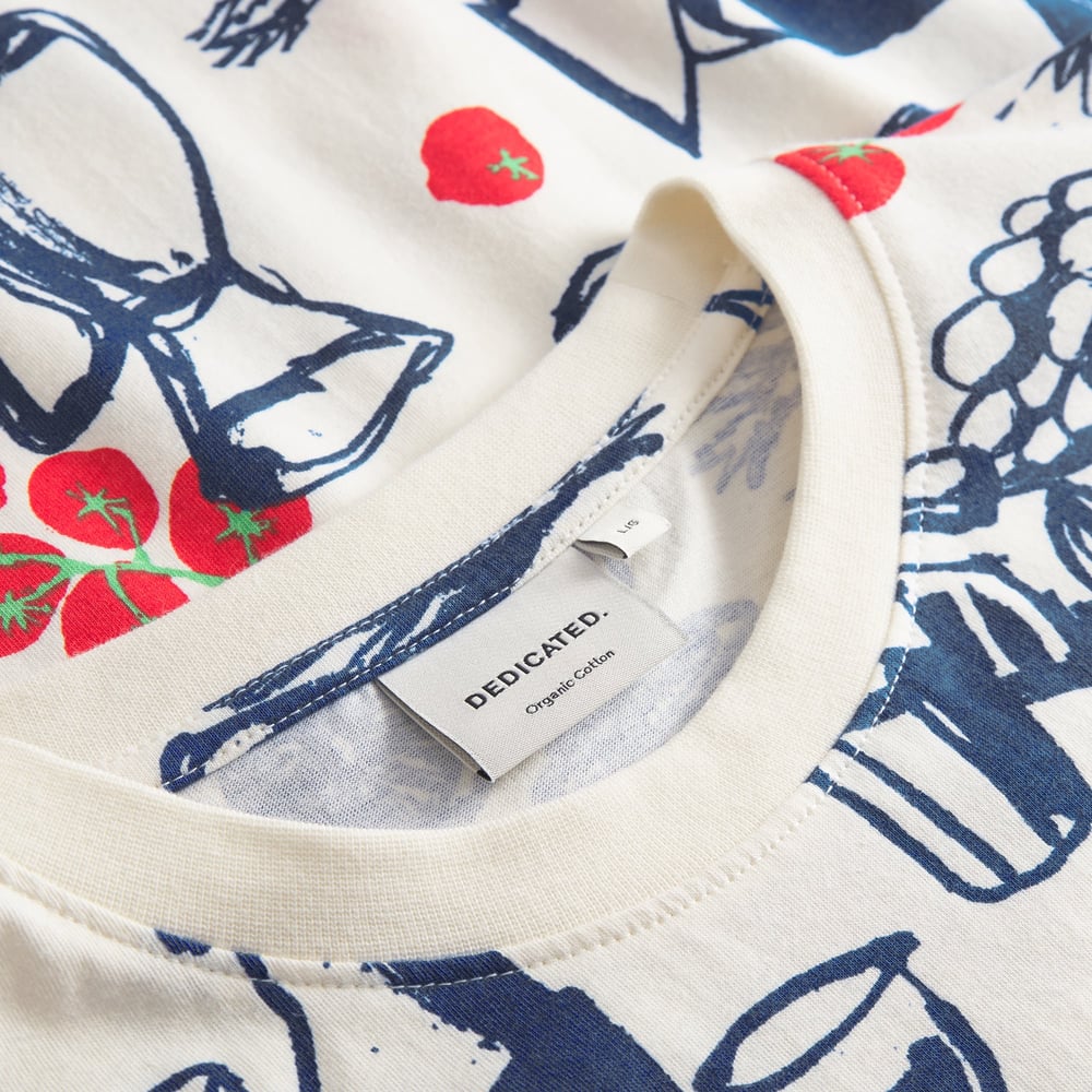 T-shirt Stockholm Dinner Time Blue