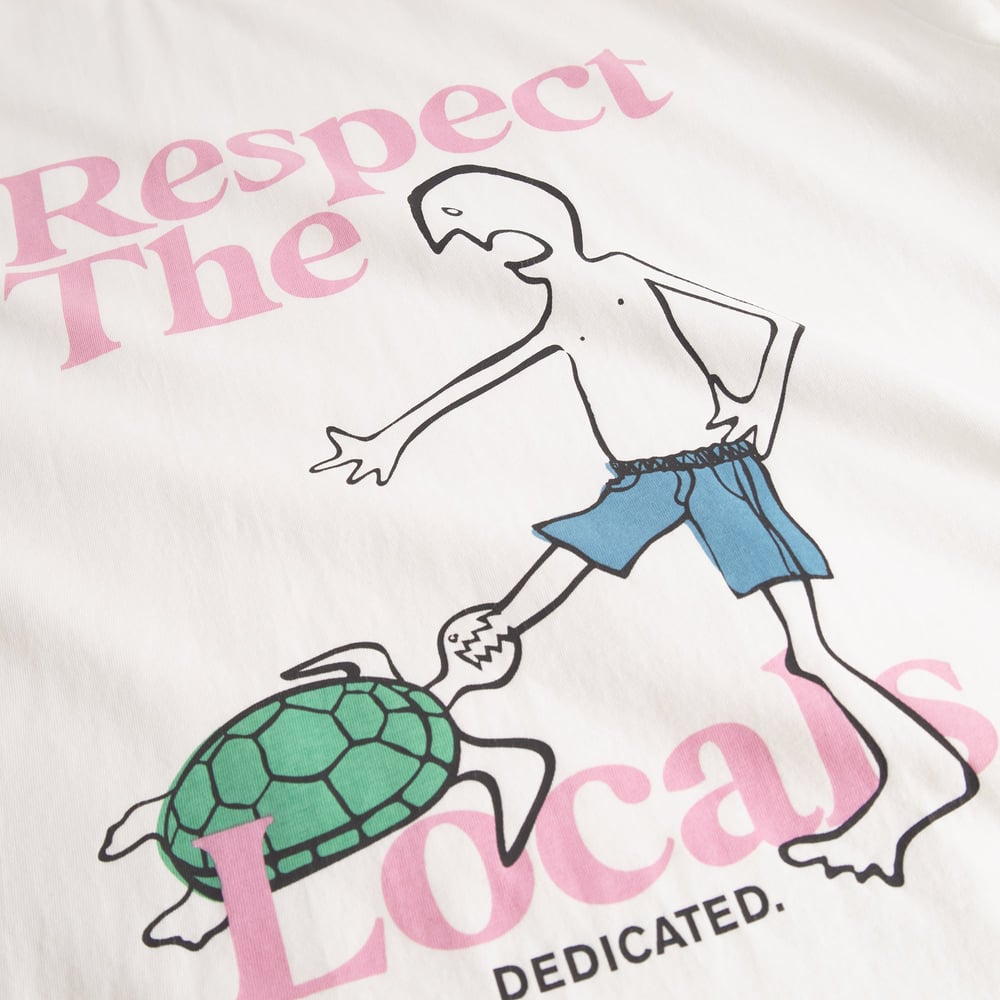 T-shirt Stockholm Respect The Locals Off-White