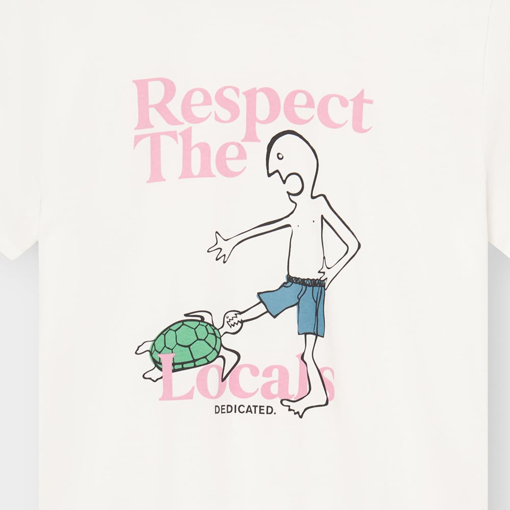 T-shirt Stockholm Respect The Locals Off-White
