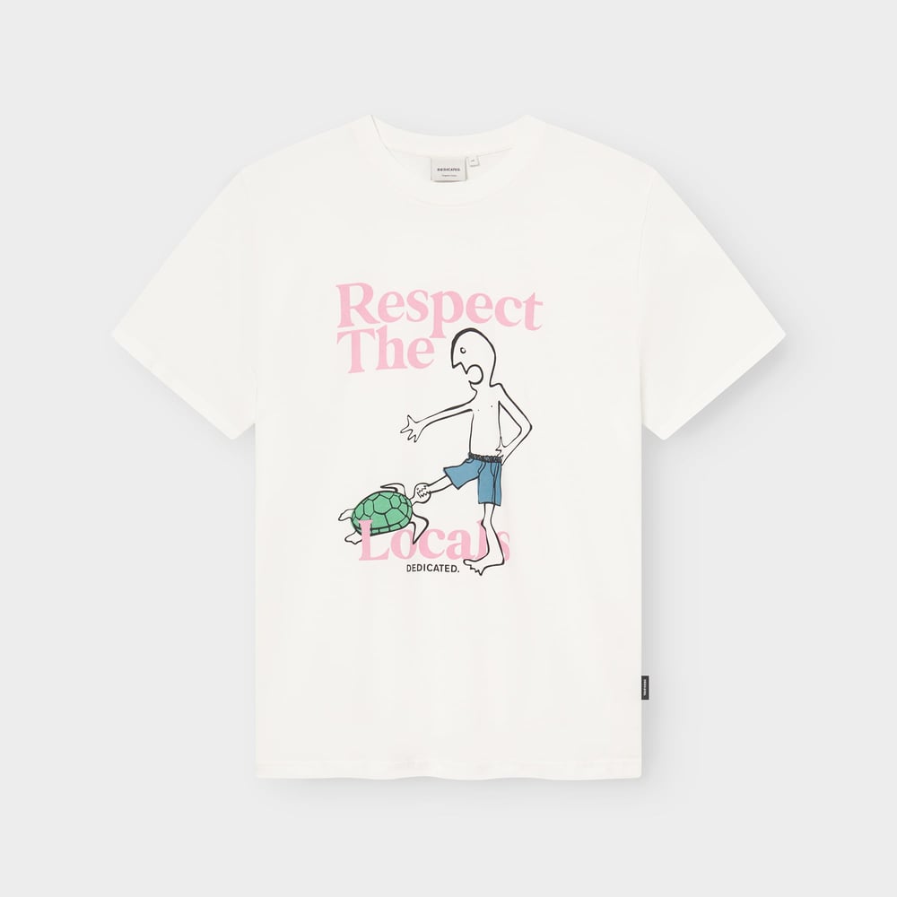 T-shirt Stockholm Respect The Locals Off-White