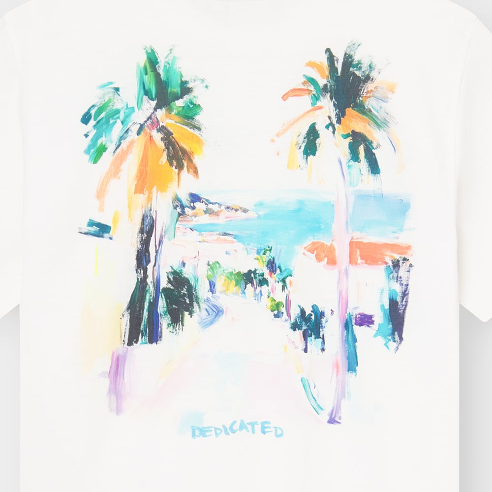 T-shirt Stockholm Siesta Fiesta View Off-White