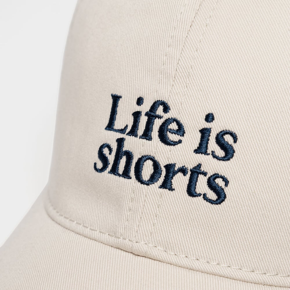 Soft Cap Slussen Life is Shorts Beige