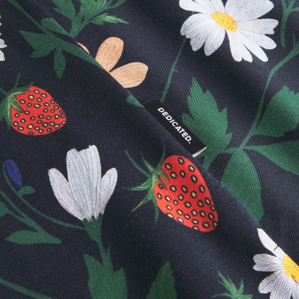 T-shirt Visby Strawberry Field Black