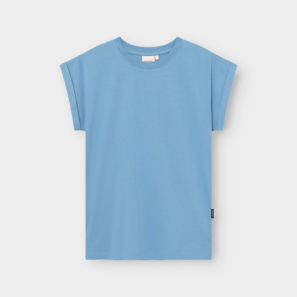 T-shirt Visby Base Niagara Blue