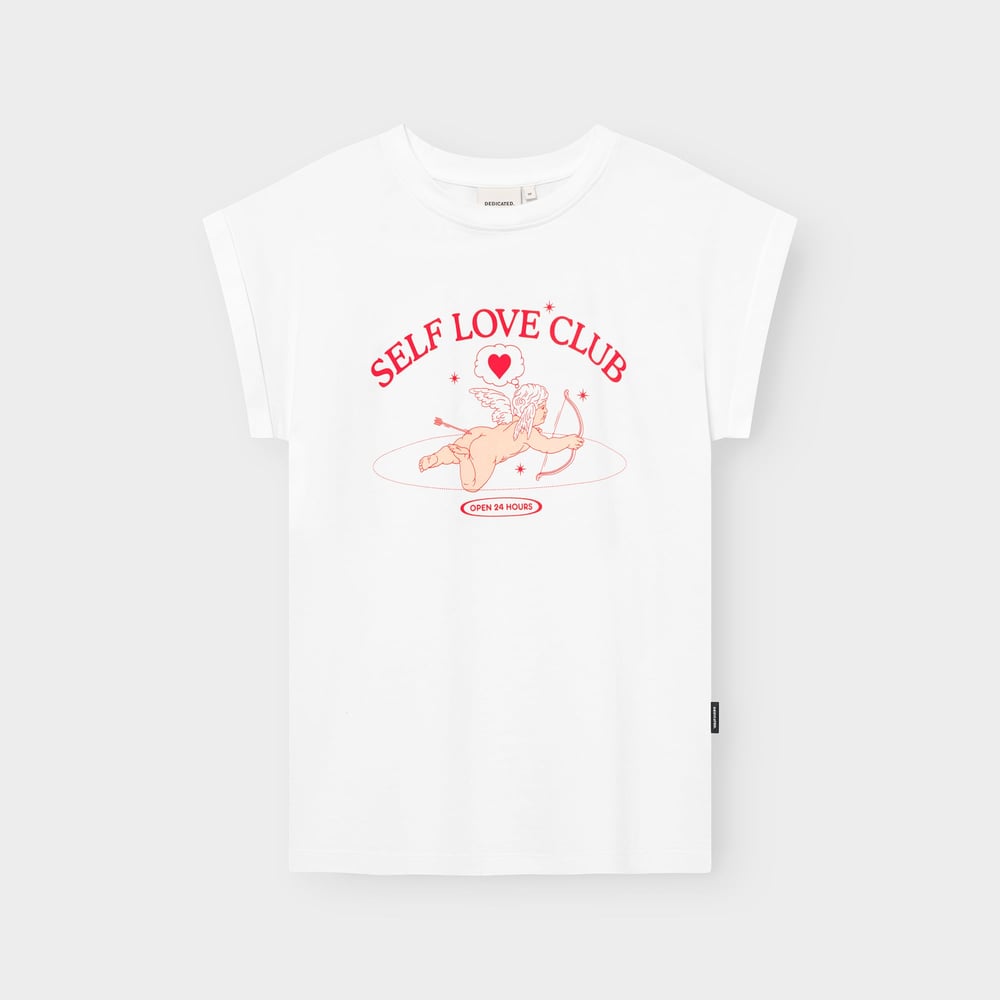 T-shirt Visby Self Love Club White