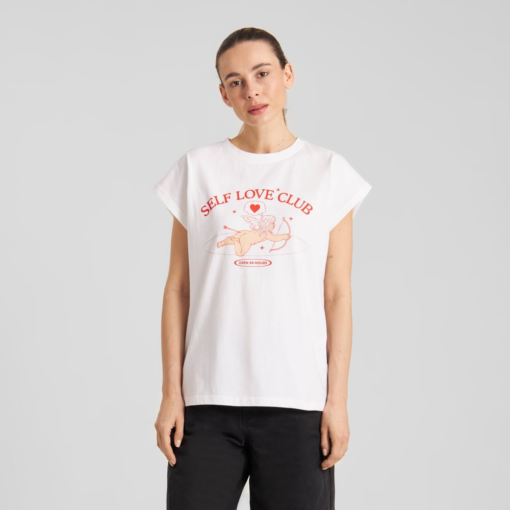 T-shirt Visby Self Love Club White