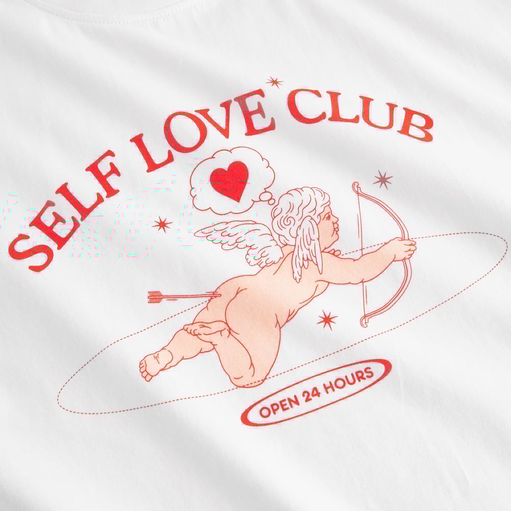 T-shirt Visby Self Love Club White