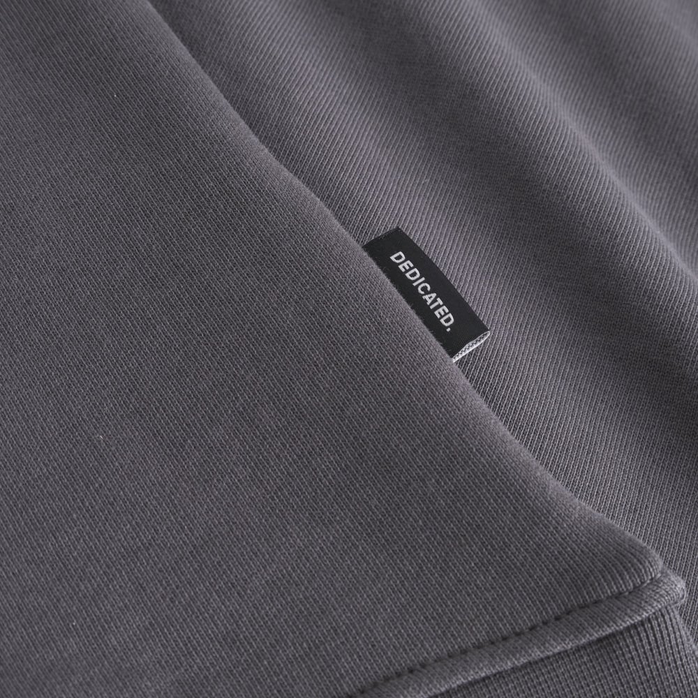 Sweatshirt Ystad Flower Cat Charcoal