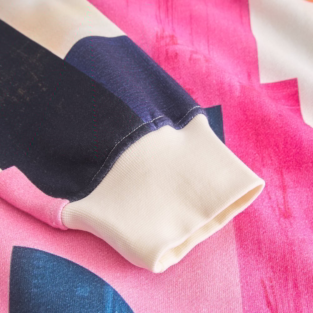 Sweatshirt Ystad Abstract Block Multi Color