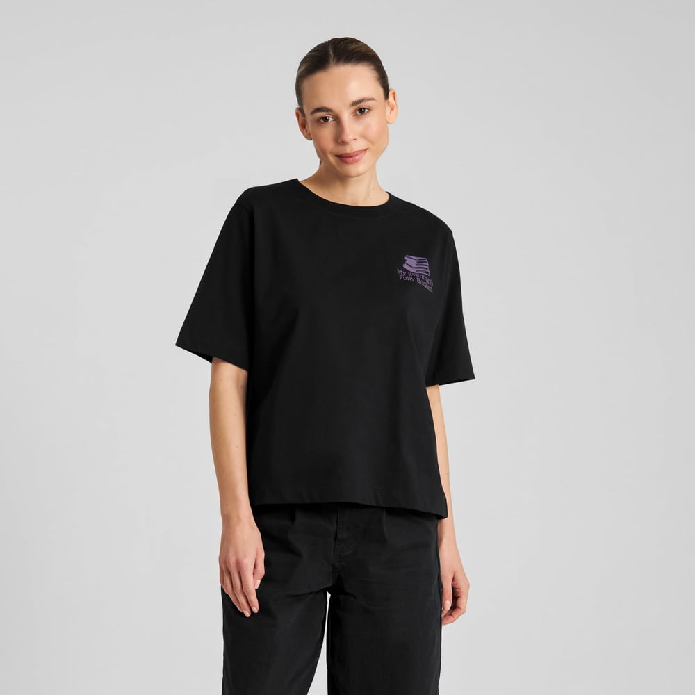 T-shirt Vadstena Book Club Black