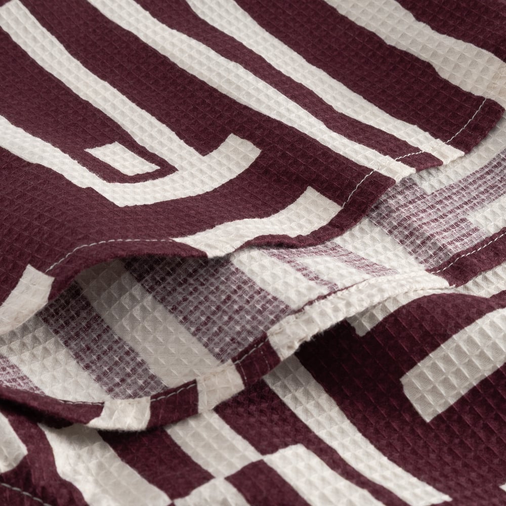 Shirt Torup Lines & Sticks Fig Red