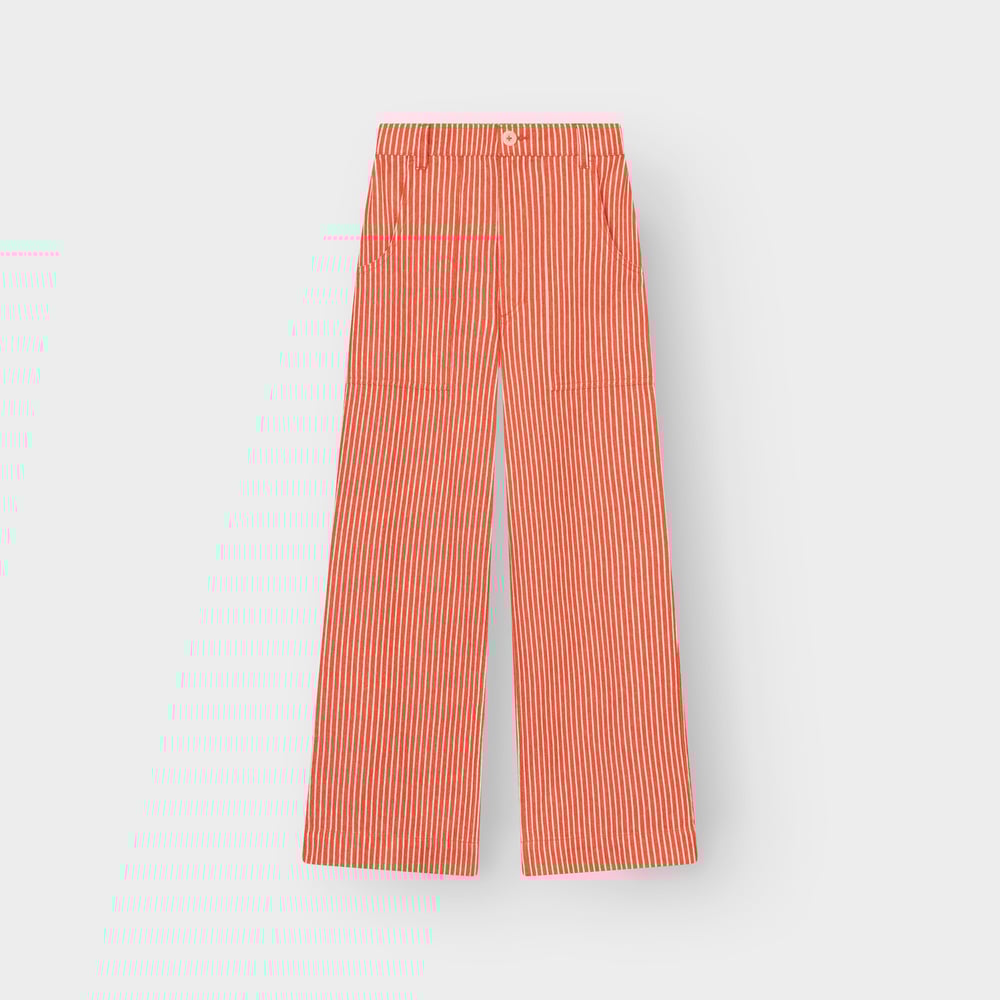 Workwear Pants Vara Work Stripe Grenadine Red